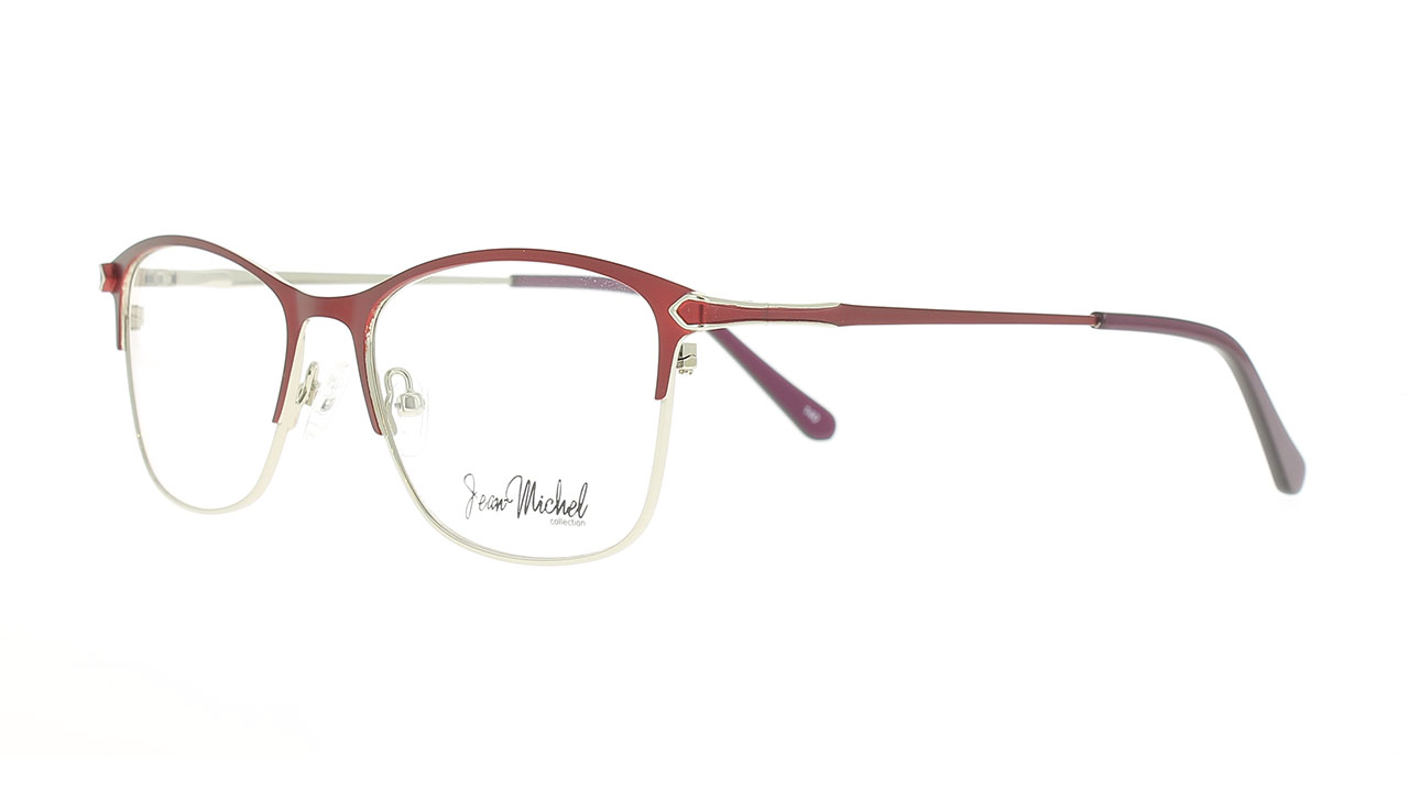 Paire de lunettes de vue Chouchous 2567 couleur rouge - Côté à angle - Doyle